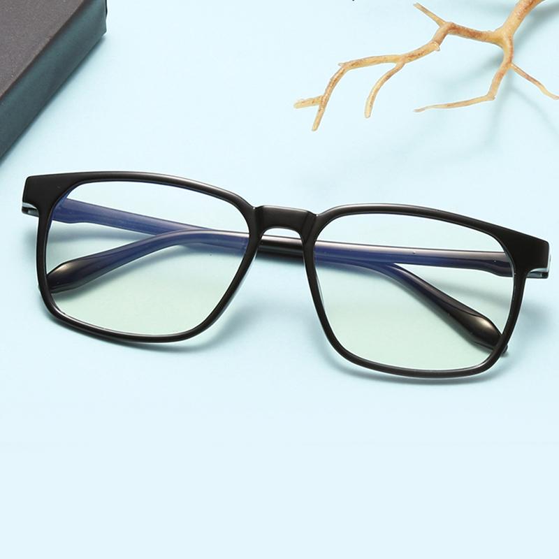 

Sunglasses 2021 Anti-Blu-ray Transparent Computer Glasses For Men And Women Fashion Frame Soft Optical Square
