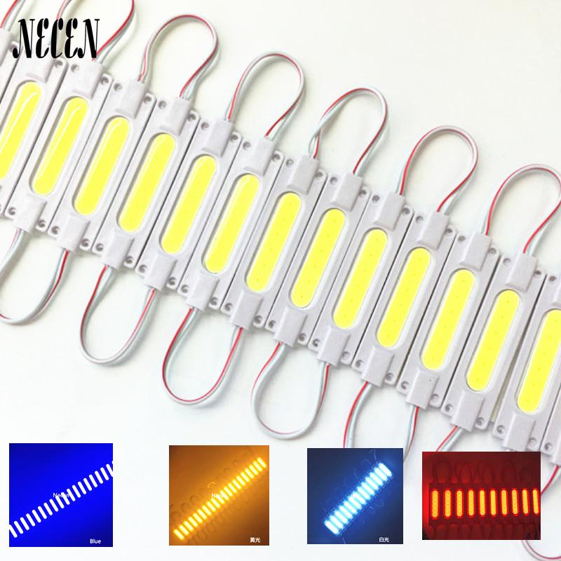 

3leds/pc 20pcs/lot 12V Led Module Pixel Lights COB Lighting White/warm White/Yellow/blue/green Waterproof Modules