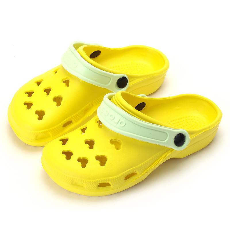 

Slippers Classic Design Antiskid Wear-Resisting All-Match Washable Garden Beach Water Slipper Shoes For Women Flip Flops, Black