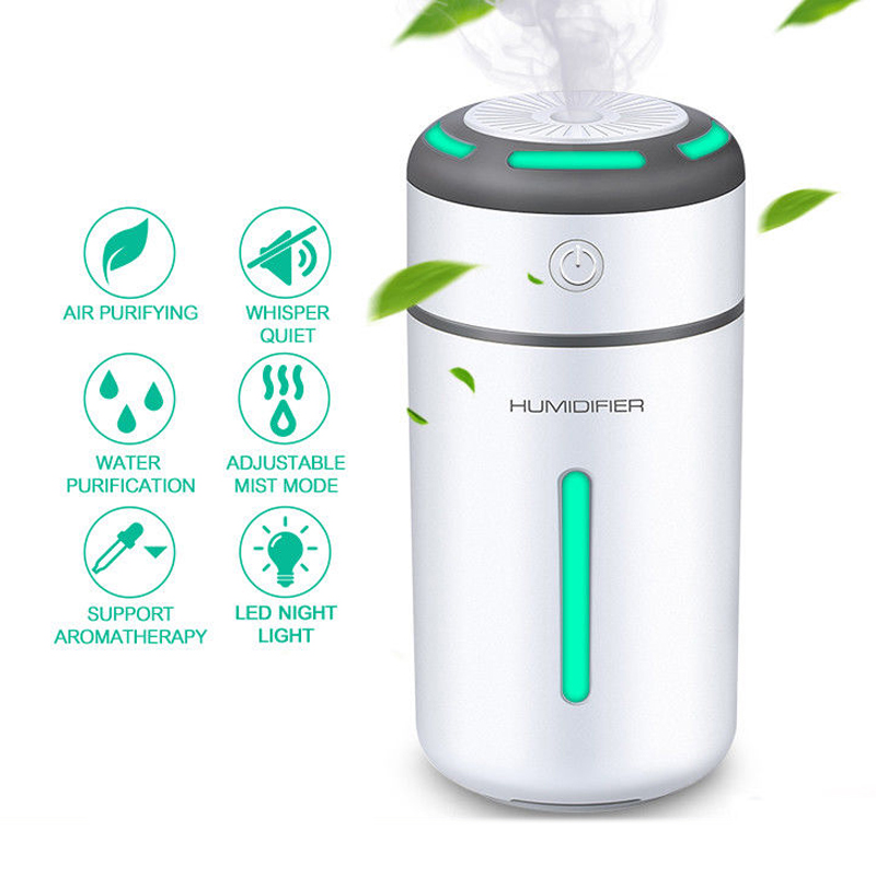 

ELOOLE Cup Mini Air Humidifier USB LED Light Aroma Essential Oil Diffuser Air Purifier Freshener Home Car Mist Maker Fogger