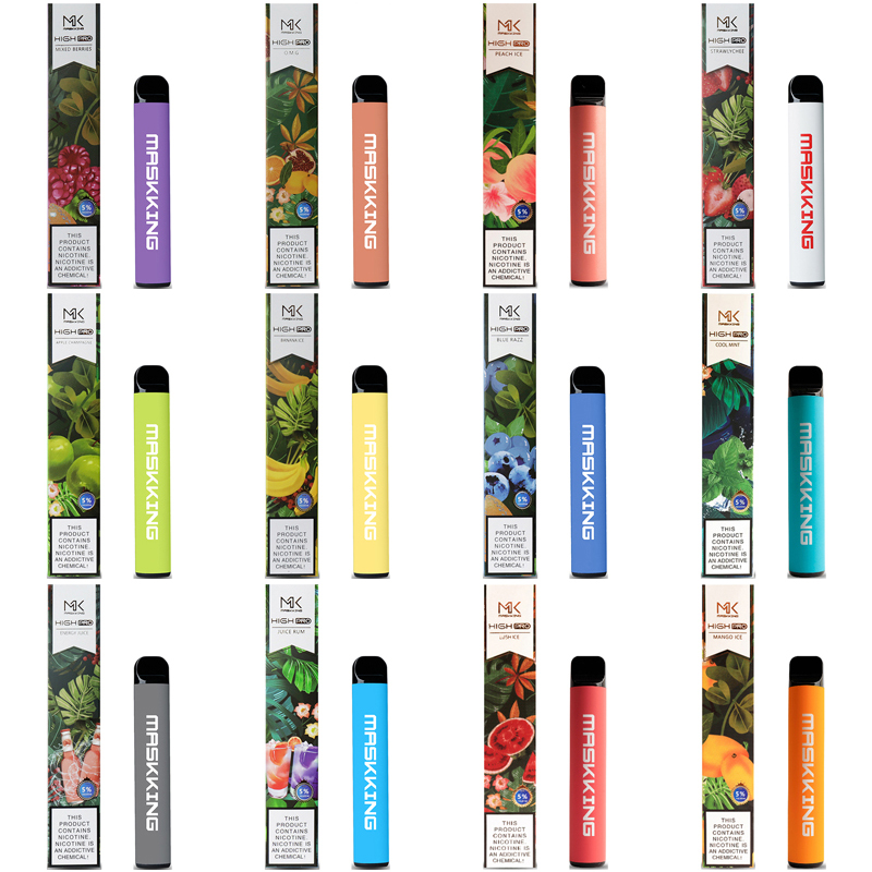 

Hotsale Australia Puff Bar Plus Disposable Vape Pen cigarettes Maskking High Pro Kits 800 Puffs 550mAh Battery 3.2ML Vapors Pod Device Vapes