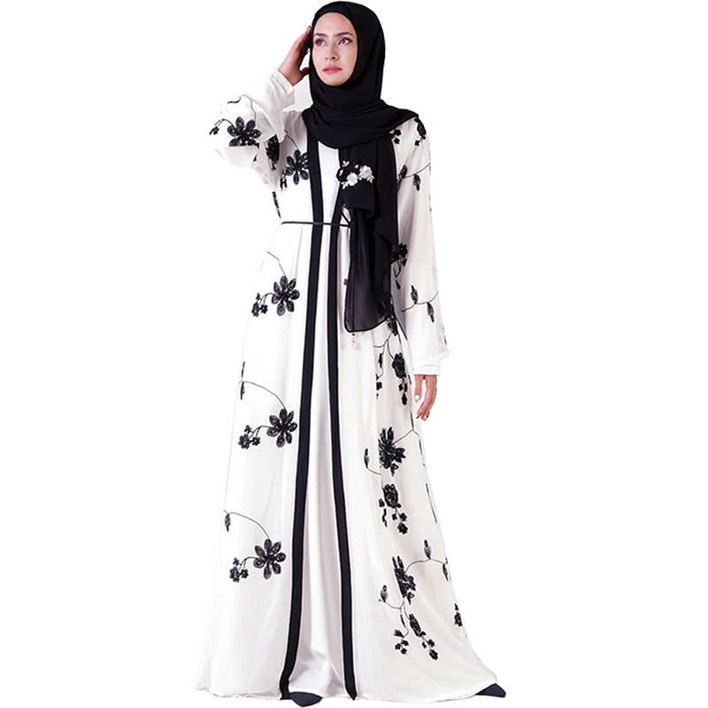

kaftan dubai abaya kimono cardigan muslim hijab dress turkey islam european clothing robe musulman de mode abayas for women omanplus size cl, Red