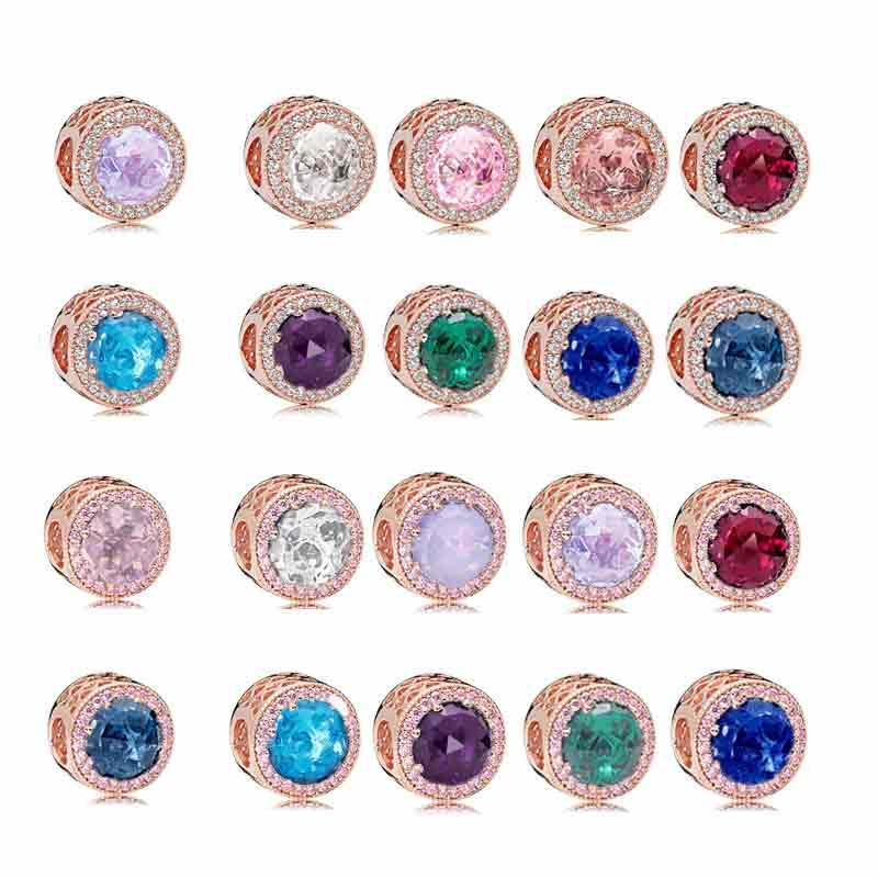 

Other Rose Gold Opal Beads S925 Sterling Silver Beaded Bracelet Diy Matching For Friends And Family Trend