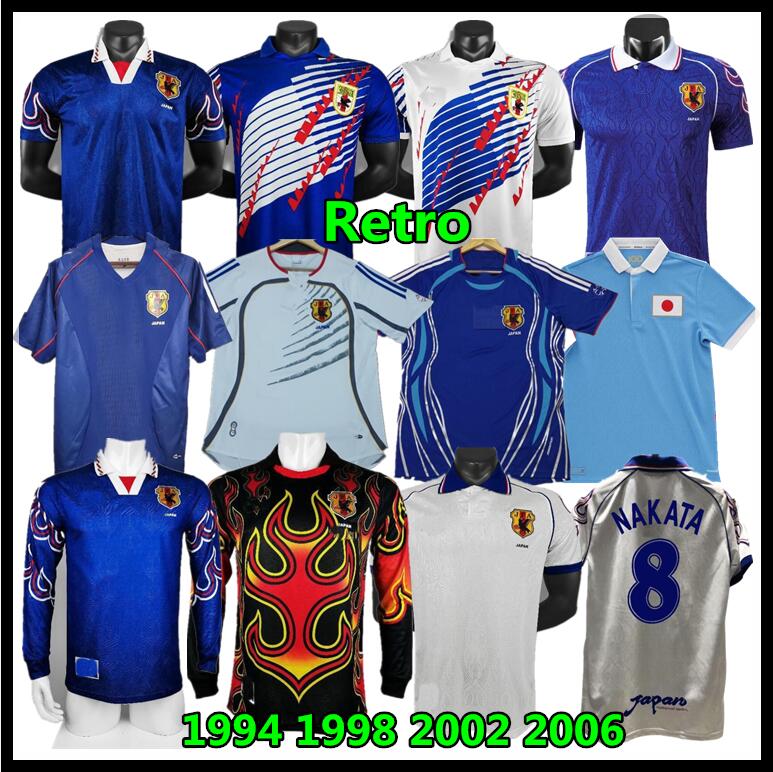 

1994 1998 2002 2006 world cup japan retro soccer jerseys 06 07 NAKAMURA NAKATA INAMOTO MIYAMOTO classic vintage GOALKEEPER football shirts, Orange