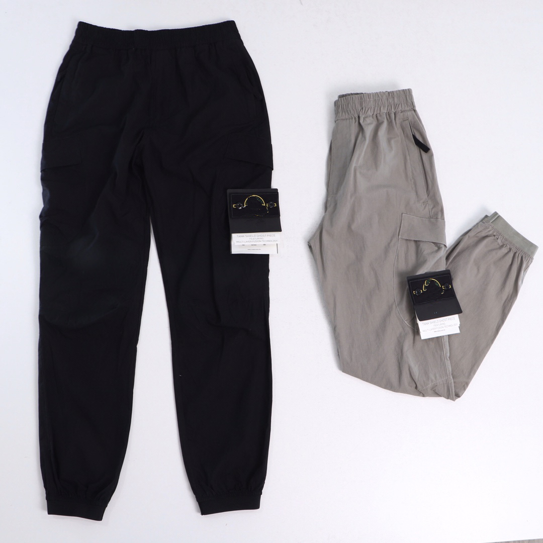 

Designer jeans Mens Cptopstoney Pants Tooling binding foot Street Sports Casual Long Trouser High Quality Autumn Style, Black