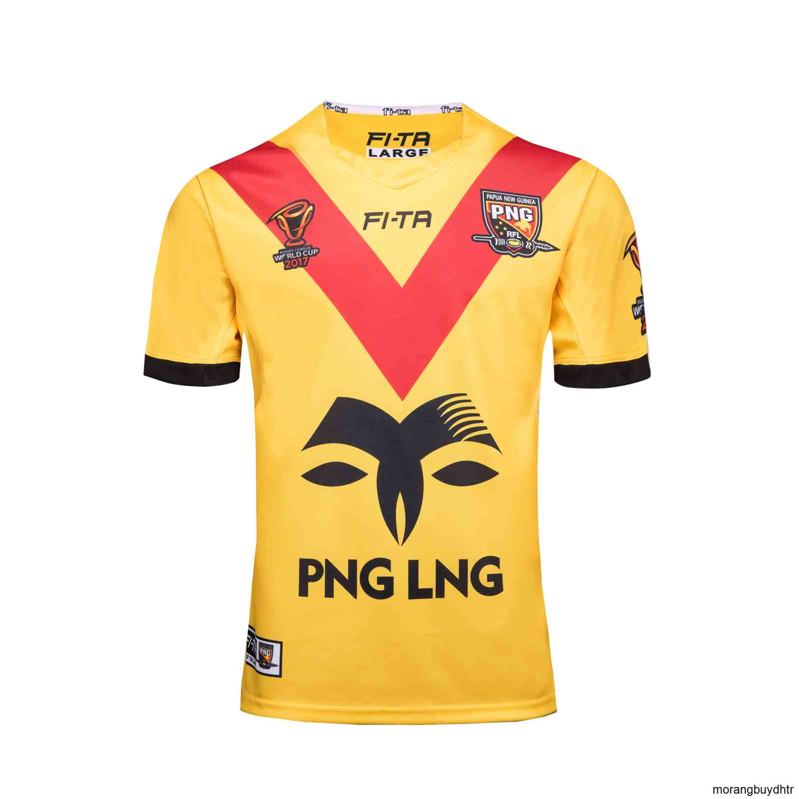 

Papua New Guinea Men's Rugby Jerseys5p3e, White;black
