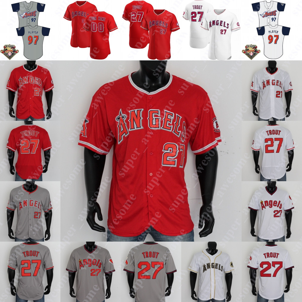 

Matt Thaiss Jersey Jared Walsh Taylor Ward Felix Pena Patrick Sandoval Luke Bard Aaron Slegers Raisel Iglesias Alex Claudio Jaime Barria Mik, Blue;black