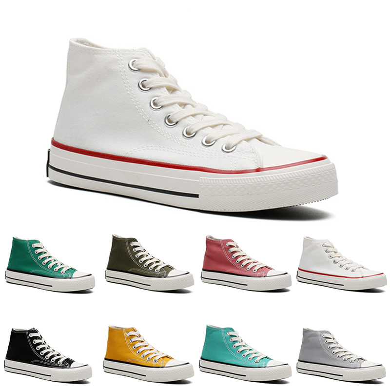 

2021 Casuals canvas shoes men women platform casual trainer outdoor mens womens fashion run sport sneaker sizes 36-44, #1