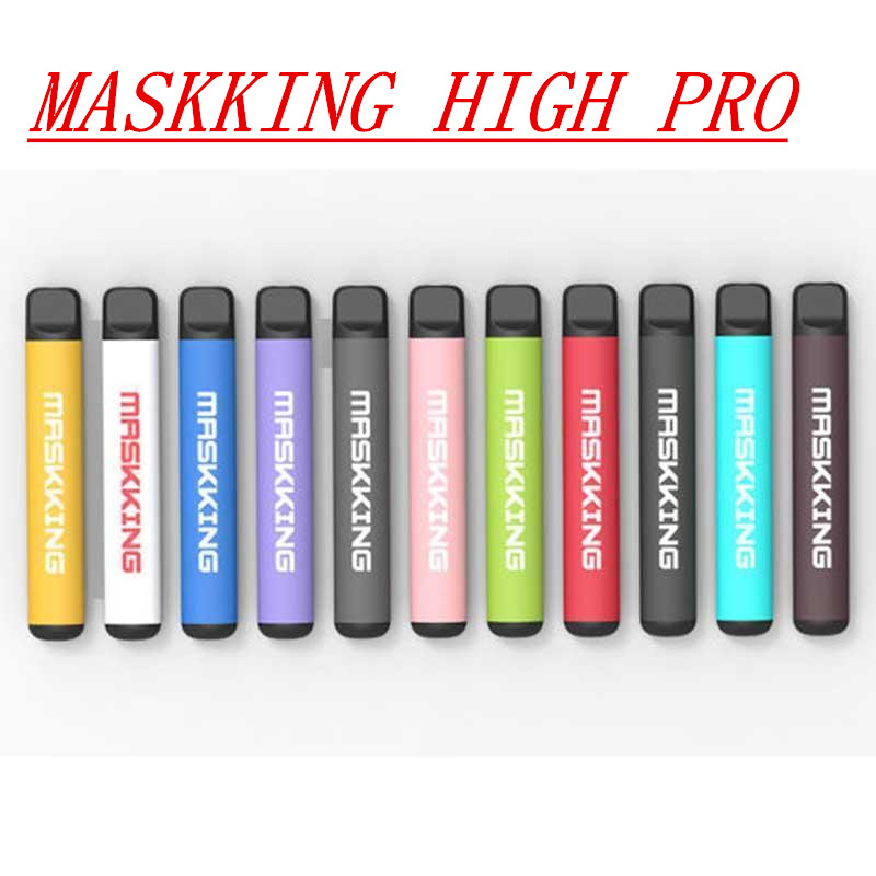 

Maskking High Pro Disposable Device vape Russia Version 1000 puffs 600mAh 3.5ml Pre-filled Cartridges E Cigarette PK Air Bar Lux GT BANG XXL PUFF