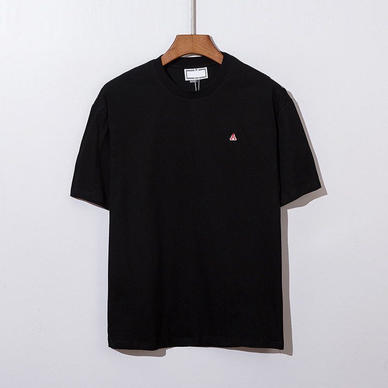 

mens t shirts paris style love letter loose tee men and women couples embroidery short sleeve, Orange