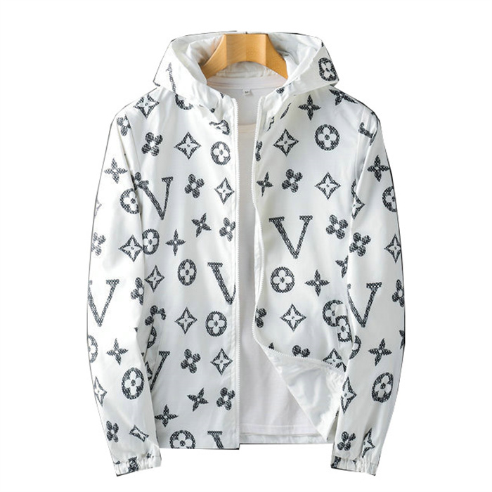 

Fashion Men's Jacket Designer Hoodie Autumn/winter Long sleeve zipper windbreaker Casual lady jogging suit Printed letter streetwear Trim coat Asian size M- JK20