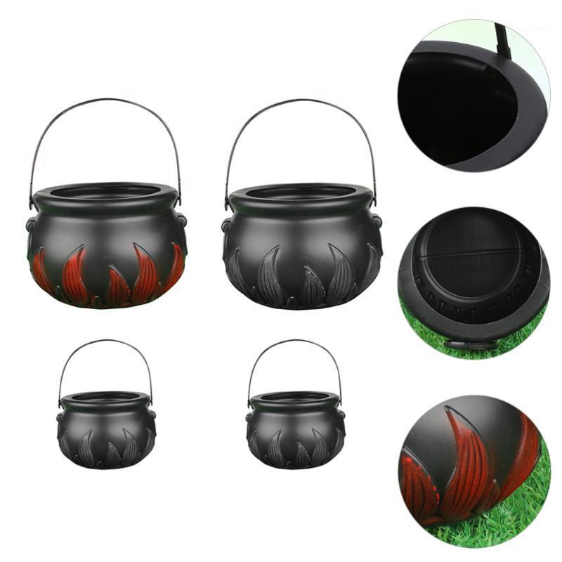 

Party Decoration 4Pcs Children Portable Candy Buckets Storage Jar Container