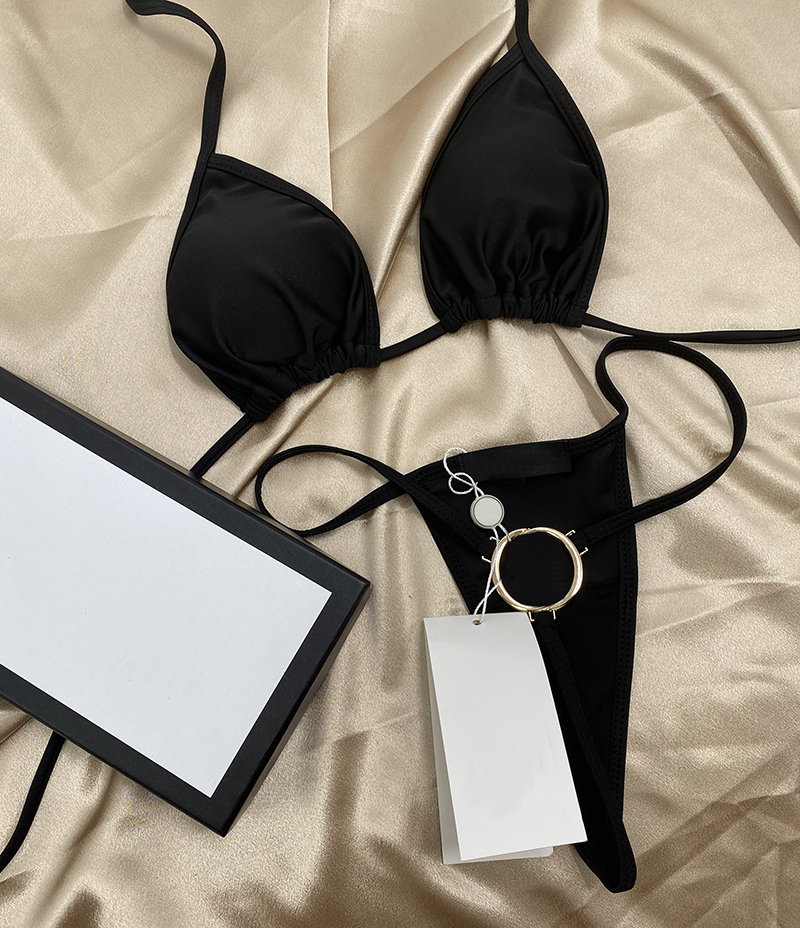 

Metal swimwear Bikinis G Thong Biquini 2021 Brand Brazilian Micro Sexy Two Pieces Swimsuit Swimsuits Monokini