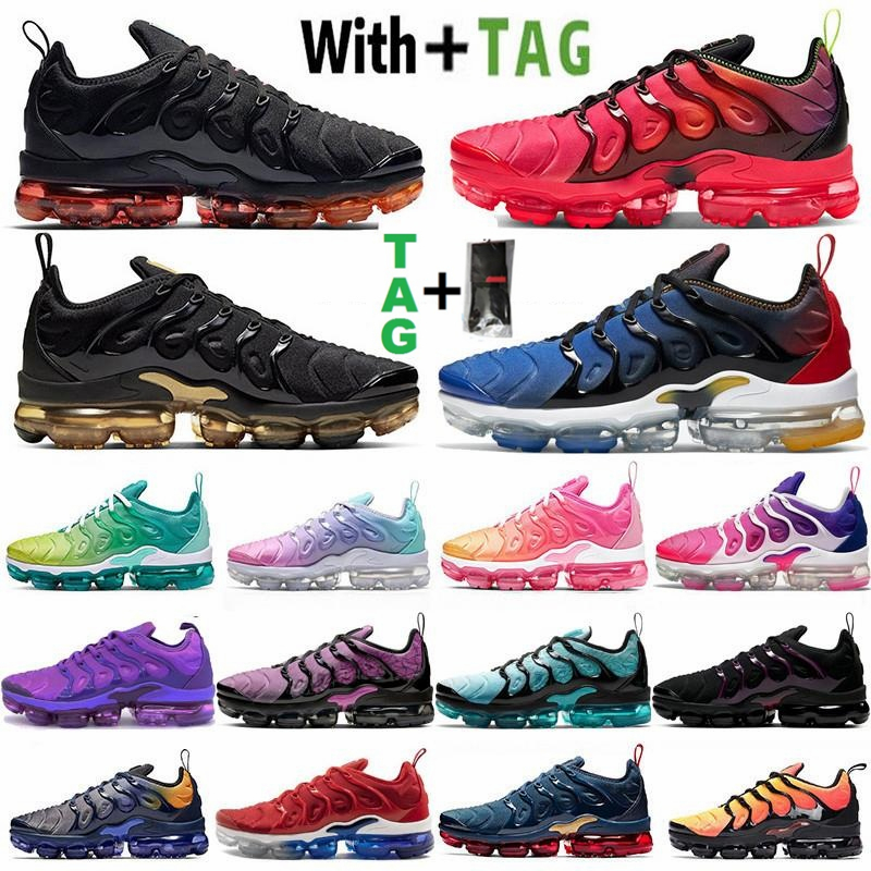 

Mens Running Shoes 2021 Maxes Size 36-47 Vapores Plus Tn Black White Gym Red Womens Trainers Outdoor Run Walking Sports Sneakers US 13, 10