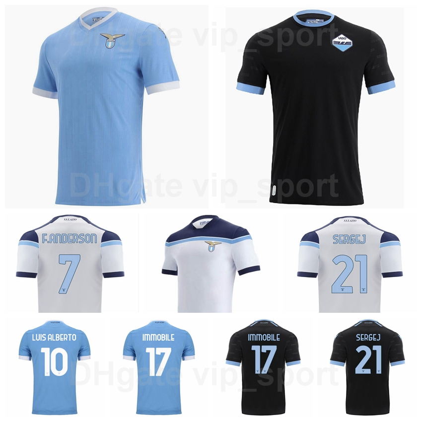 

Lazio 2021 2022 Soccer 10 LUIS ALBERTO Jersey Home 17 IMMOBILE 29 LAZZARI 21 SERGEJ 7 ANDERSON 23 HYSAJ 25 REINA 9 PEDRO 6 LUCAS 11 CORREA 20 CAICEDO Football Shirt Kits, Blue