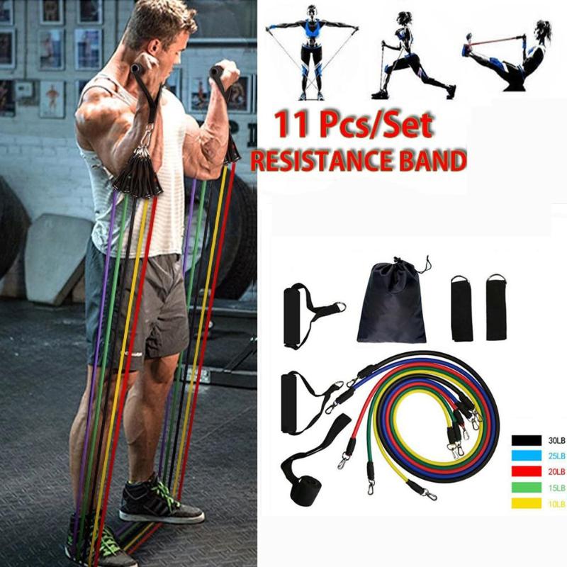 

Pull Rope Fitness Exercises Resistance Bands Latex Excerciser Body Training