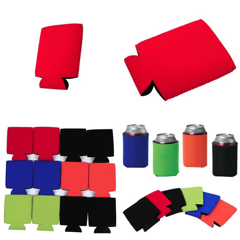 

wholesale 330ml Beer Cola Drink Can Holders Bag Ice Sleeves Freezer Pop Holders Koozies 12 color DHB282 159 G2