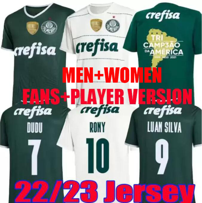 

Palmeiras soccer Jersey home 2022/23 camisa Tricampeao da America DUDU RONY G.VERON football shirts G.MENINO BRENO LOPES DANILO WESLEY women fans player version, 22-23 home+libertadores patch
