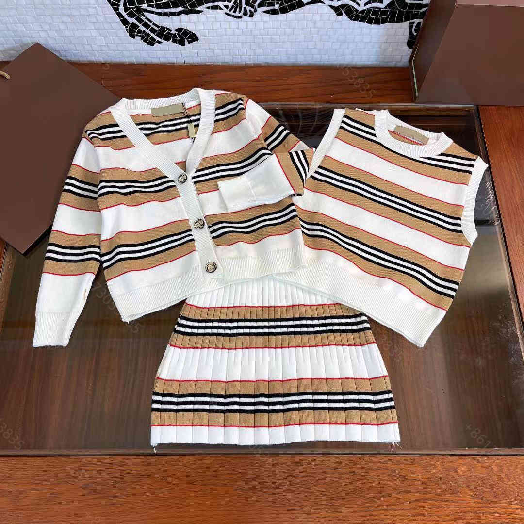 

Latest design knitting baby clothes set fashion knit baby boy outfits 100 wool sweater kits to knit dress vest sweaters 3 piece suits high-end Designer kids clothes, Supplementary price difference