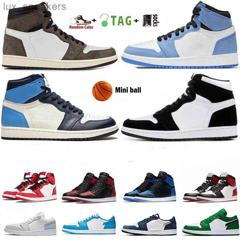 

2021 Jumpman Low 1 1s high-top basketball shoes top OG black toe cap court purple SP s men's and women's sneakers 36-46 euro