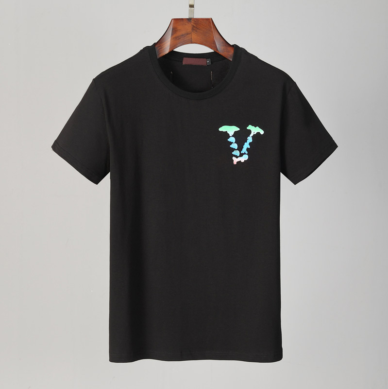 

summer t shirts mens for Men tShirt Fashion Tide Letter Print Casual Man Women Crew Neck, Extra amount