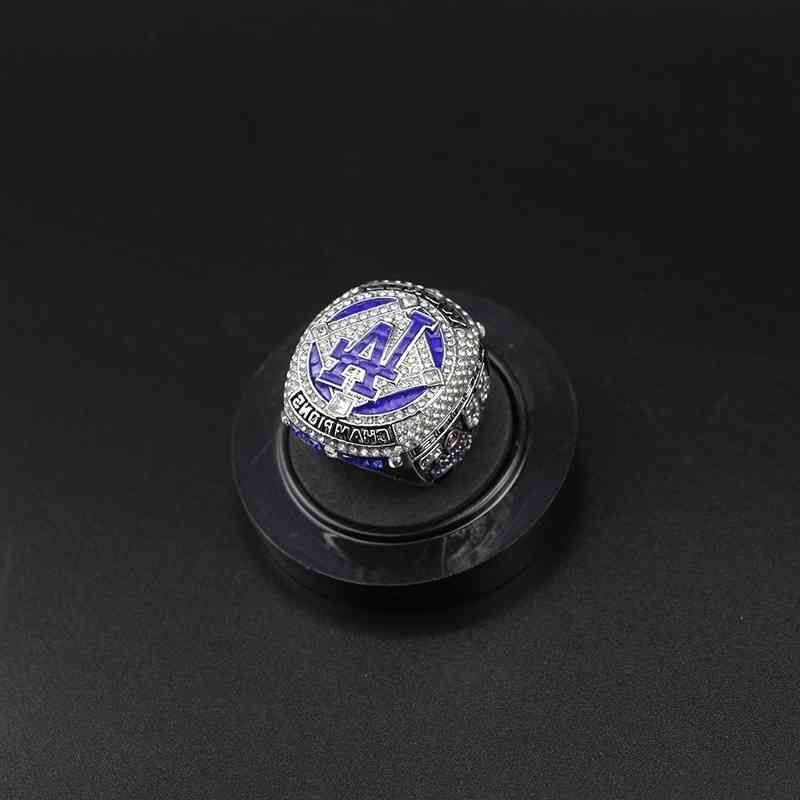 

2020mlb Los Angeles dodge World Series championship ring 5 player No. 50, Silver