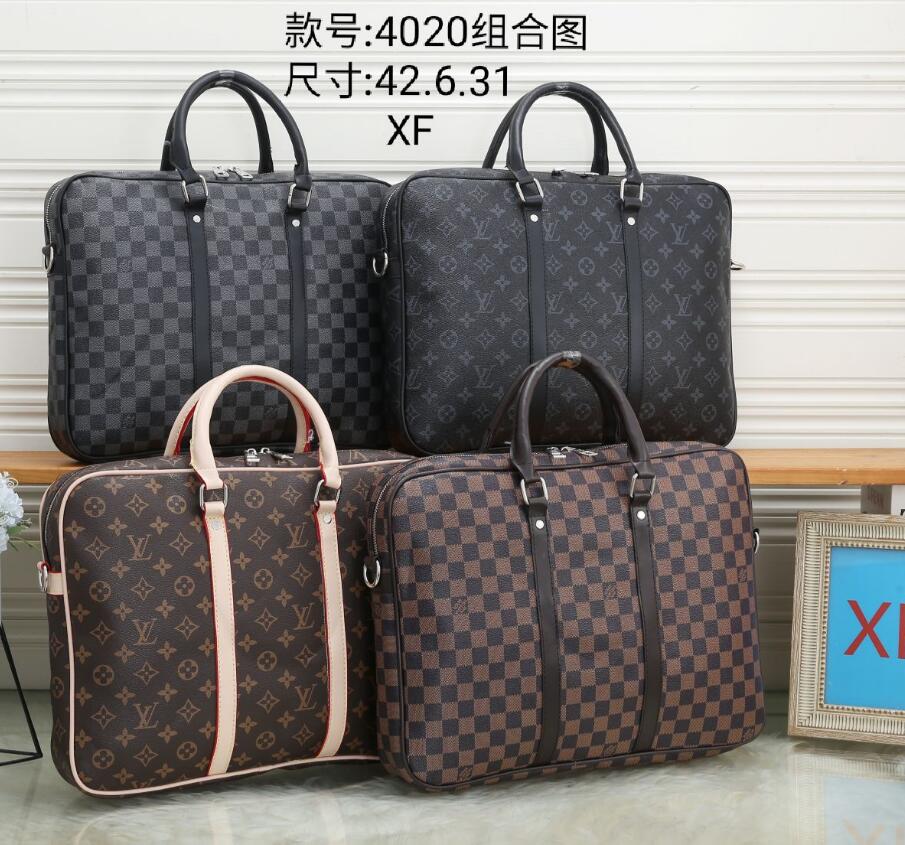 

F16 Designer Bags Wallets LVLouisVutton GGYSLVitton Laptop bag Leisure Briefcase Mens Computer Bag Mens Designers Ha