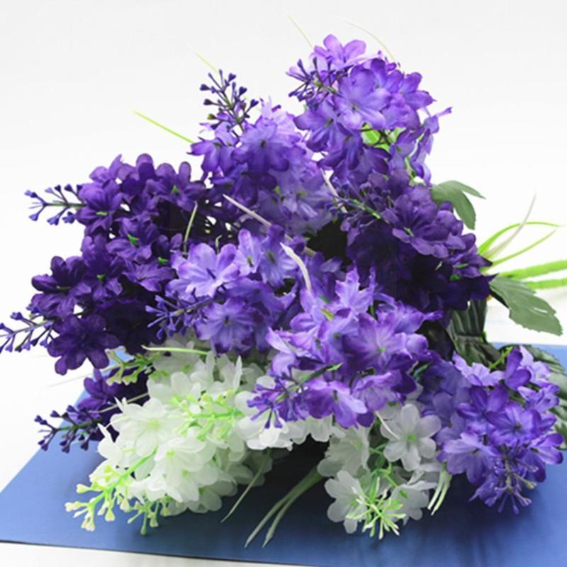 

Decorative Flowers & Wreaths 40cm Decor Bridal Floral Home Decoration Ornamental Marriage Party Birthday Flower Hyacinth Flores Artificial V