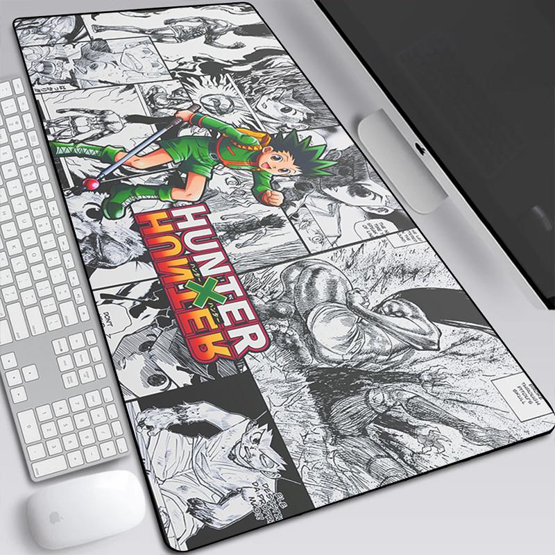 

Mouse Pads & Wrist Rests Gaming Pad X Killua Figure MAT Customized Large Office Computer Desk Lock Edge 900x400mm Padmouse Gifts