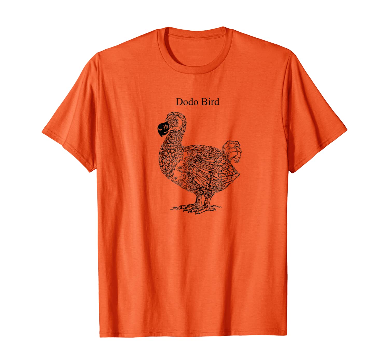 

Dodo Bird T-shirt Extinct Species, White;black