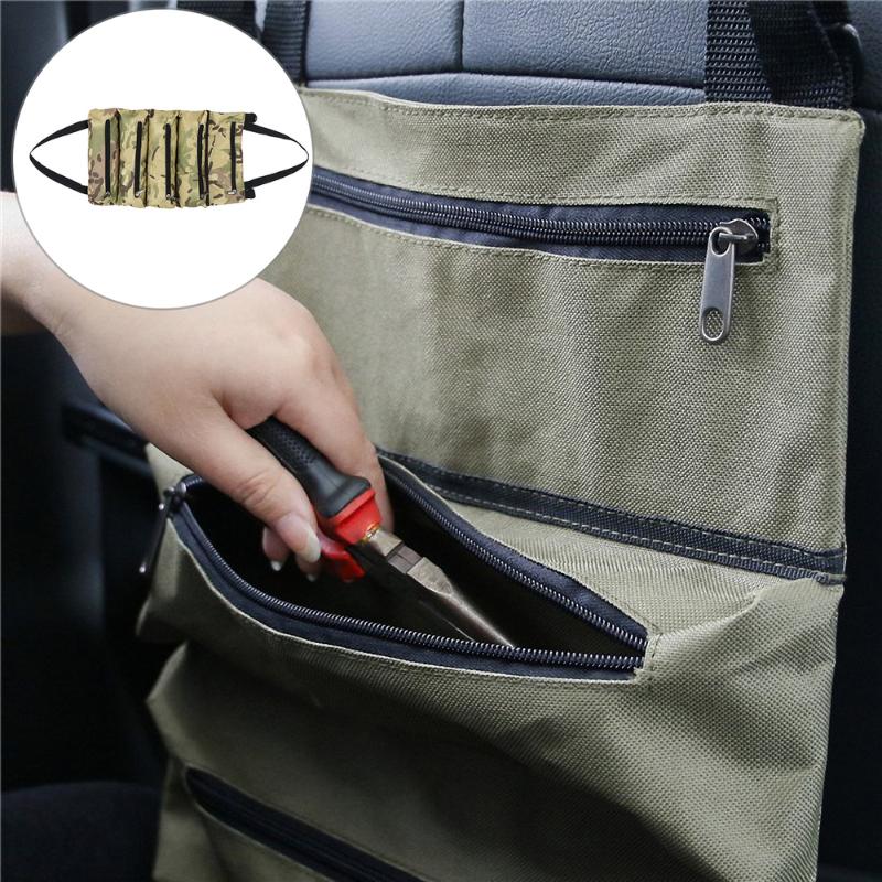 

Storage Boxes & Bins 1Pc Car Hanging Bag Electrician Package Tool Pouch Foldable, Camouflage camouflag