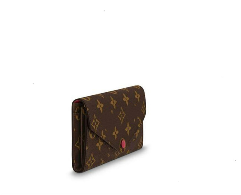 

M60708 Josphine Wallet Fuchsia Women REAL LEATHER LONG WALLET CHAIN WALLETS COMPACT PURSE CLUTCHES EVENING KEY CARD HOLDERSa, Black;red