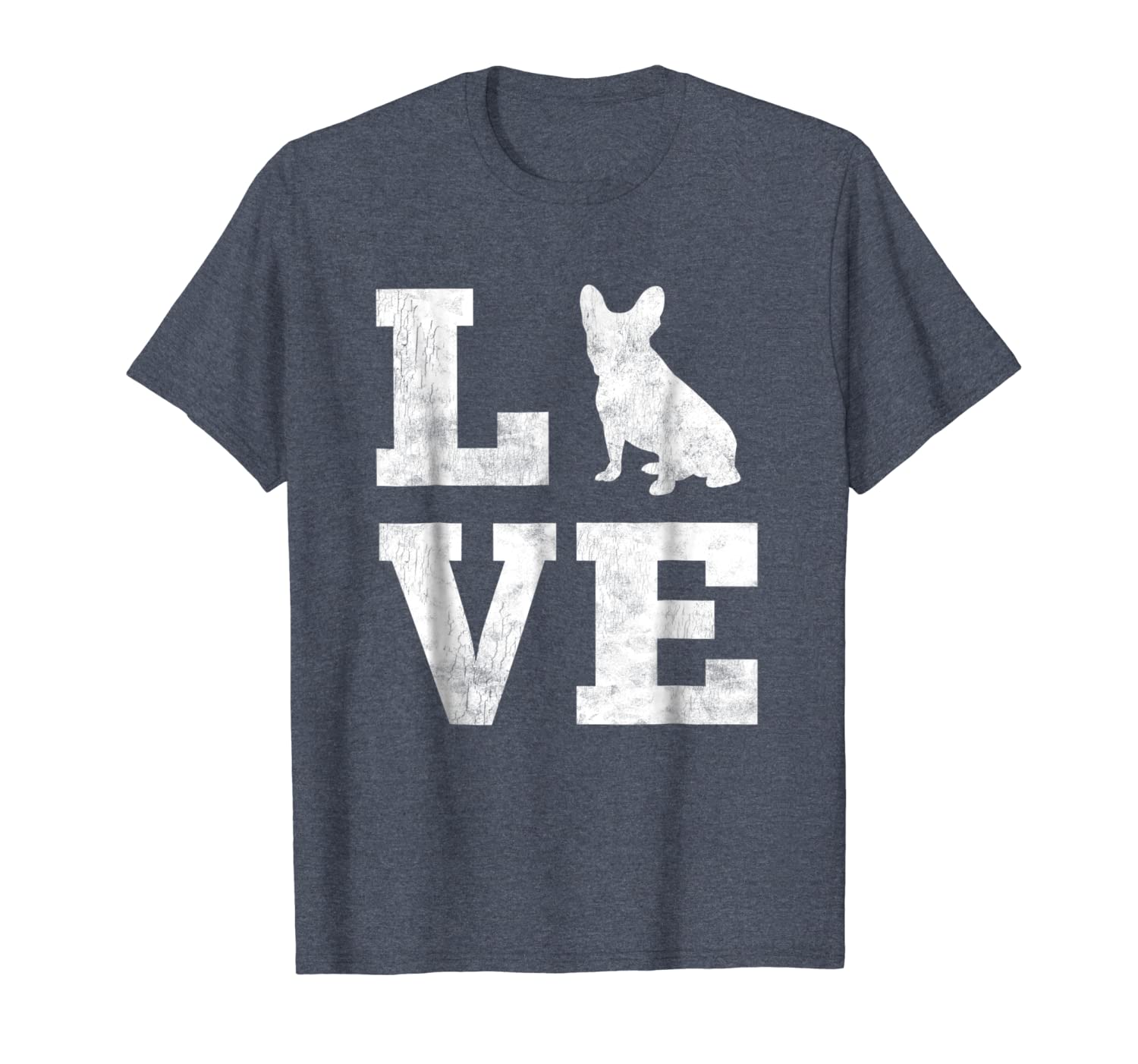 

i love french bulldog shirt frenchie dog lover owner gifts, White;black