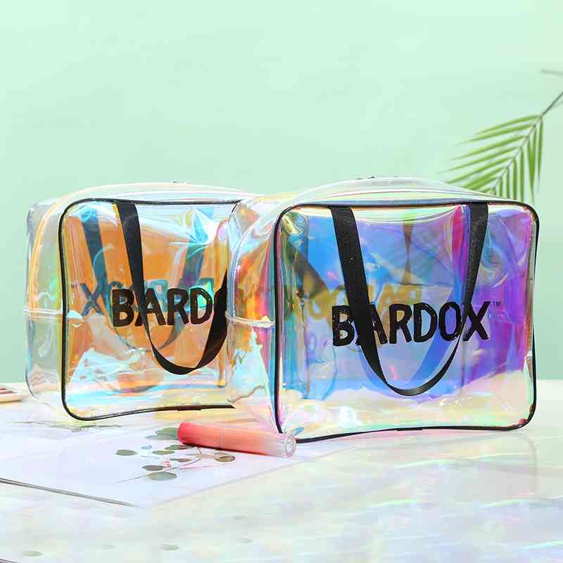

Laser cosmetic magic 2021 new portable large capacity letter printing travel storage bag style, Magic color - yellow