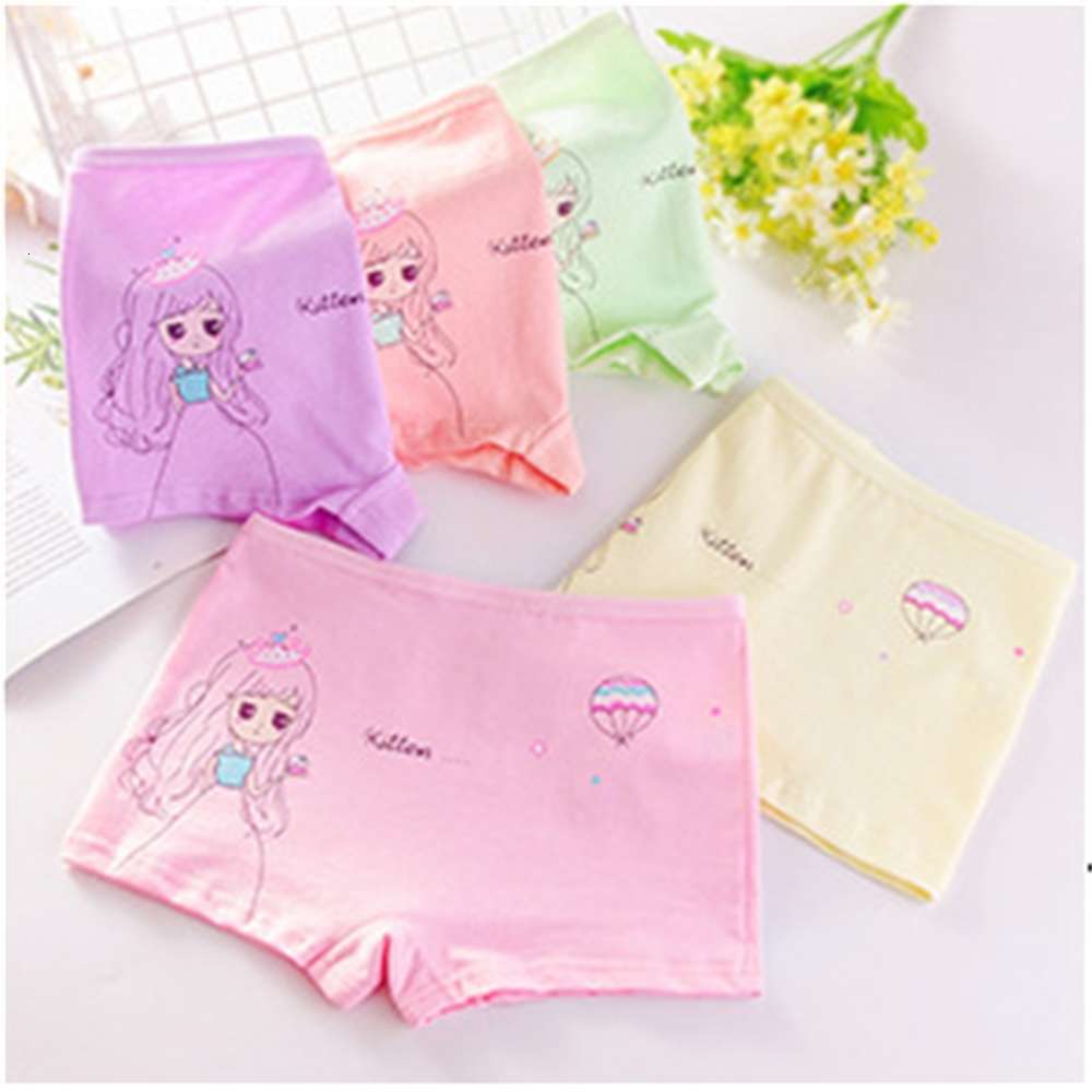 

style children's underwear women's 95 cotton middle and small flat pants baby, Camo