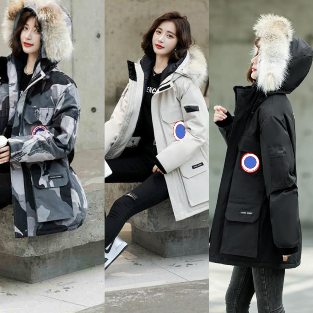 

Women Winter Jacket Ladies Real Wolf Fur Collar Duck Down Coats Inside Warm Coat Femme Slim Fit Find Outwear Parkas Top Quality Windproof, Black