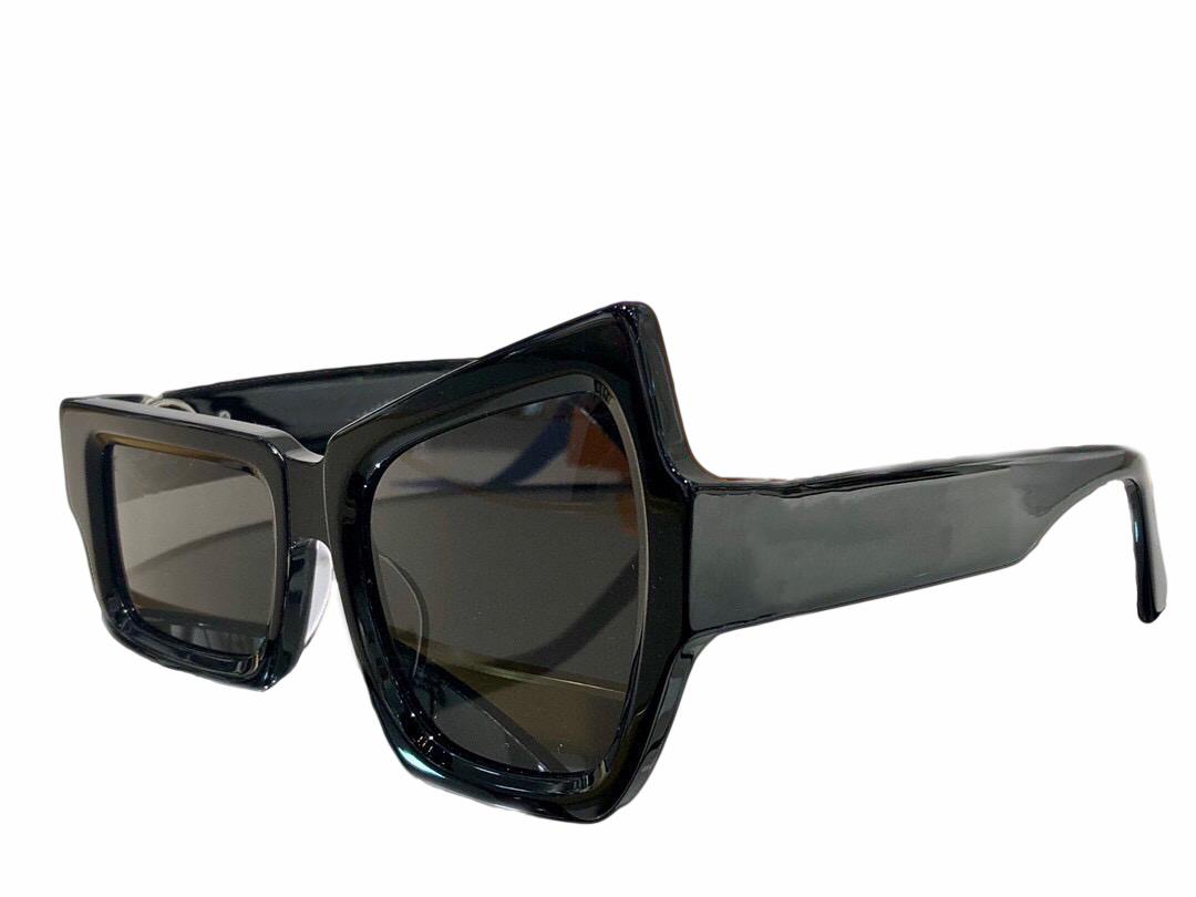

Sunglasses For Women and Men Summer Catwalk style Anti-Ultraviolet 1445 Retro Shield lens Plate Rectangle Irregular Full Frame fashion Eyeglasses Random Box