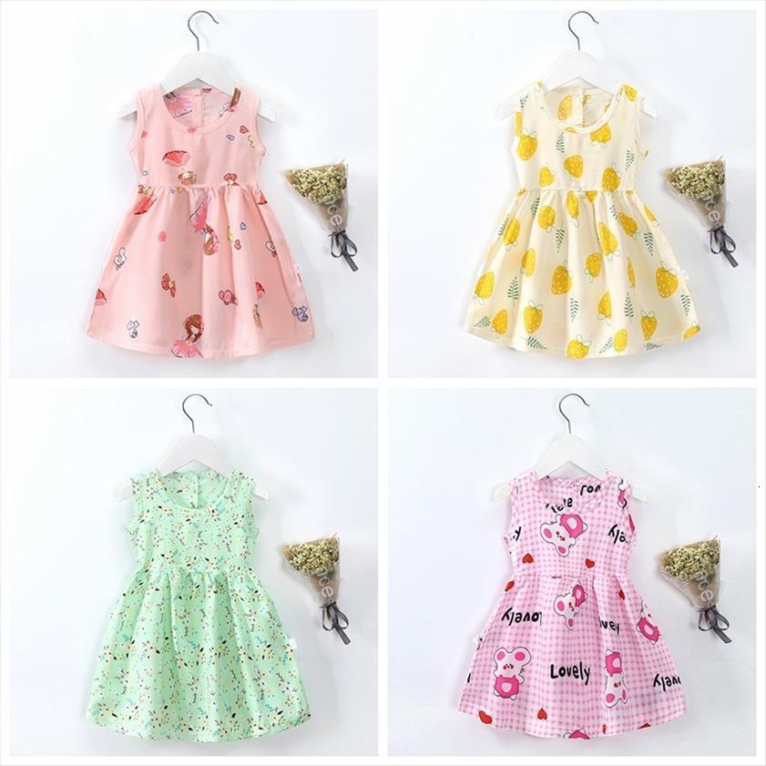 

2 3 4 5 Girl Dress 6 7 Year Old Girls Kids Summer Princess Baby Casual Costume Clothes, P4