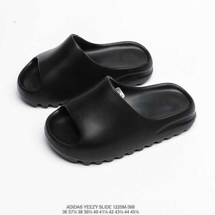 

Fashion brand slippers for men super great quality indoor outdoor basketball football soccer sneakers sports sandal gift birthday summer party GFOB, Black