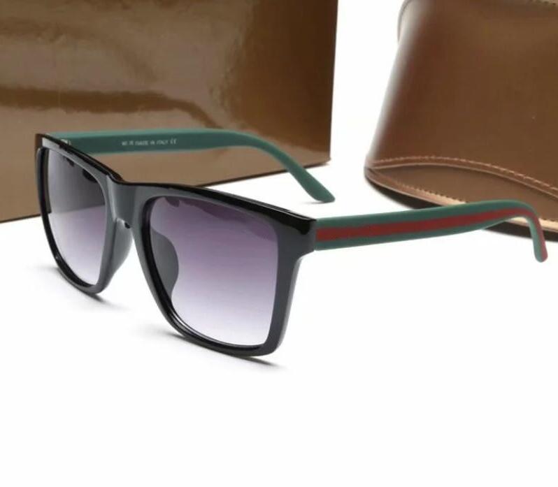 

2022 Fashion Glasses Sunglasses Designer men's women's Brown Glasses Black Dark 55mm lenses 7665