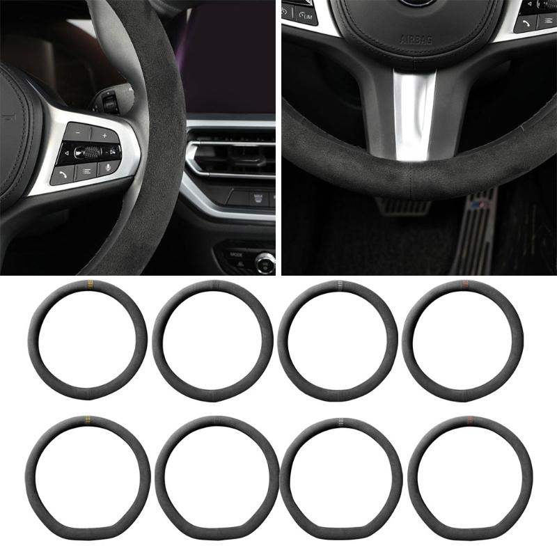 

Steering Wheel Covers Auto Wrap Turn Cover Accessories Avoid Curl Smooth Edge Dirty-proof Perfect Fit Comfortable Protector