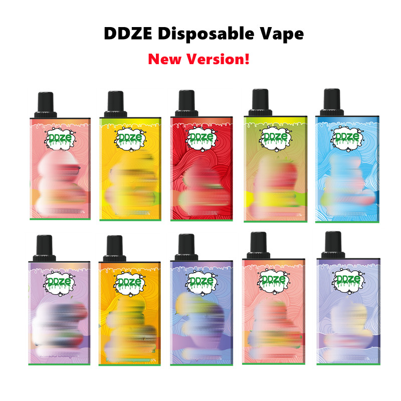 

100% Authentic 3000 puffs DDZE Vape Pen Disposable E Cigarette New Version Mesh Coil Device 1500mAh Battery 11ml Cartridge Pods Vapor Kit vs gunnpod puff xxl