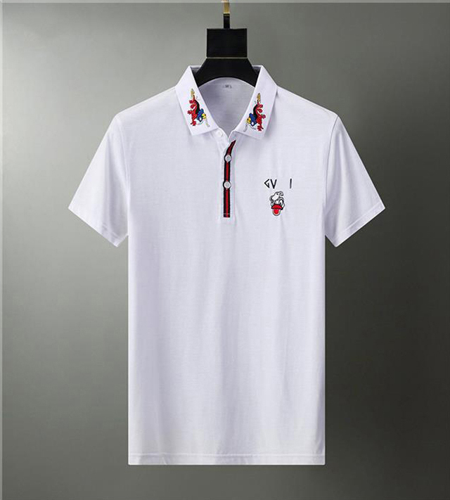 

2021 Luxurys Designers T shirt male cotton short sleeve round collar summer youth multi-color fashion print casual thin style M-3XL#78, White