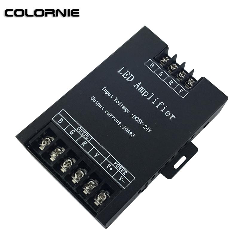

30A LED DC5-24V 3*10A dimmer for RGB LED Strip Power Console Controller