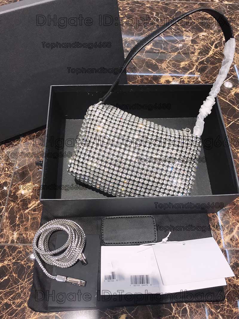 

Women bags luxury designer handbag Diamonds Top quality designers womens handbags purses shining diamond wang pouch bag