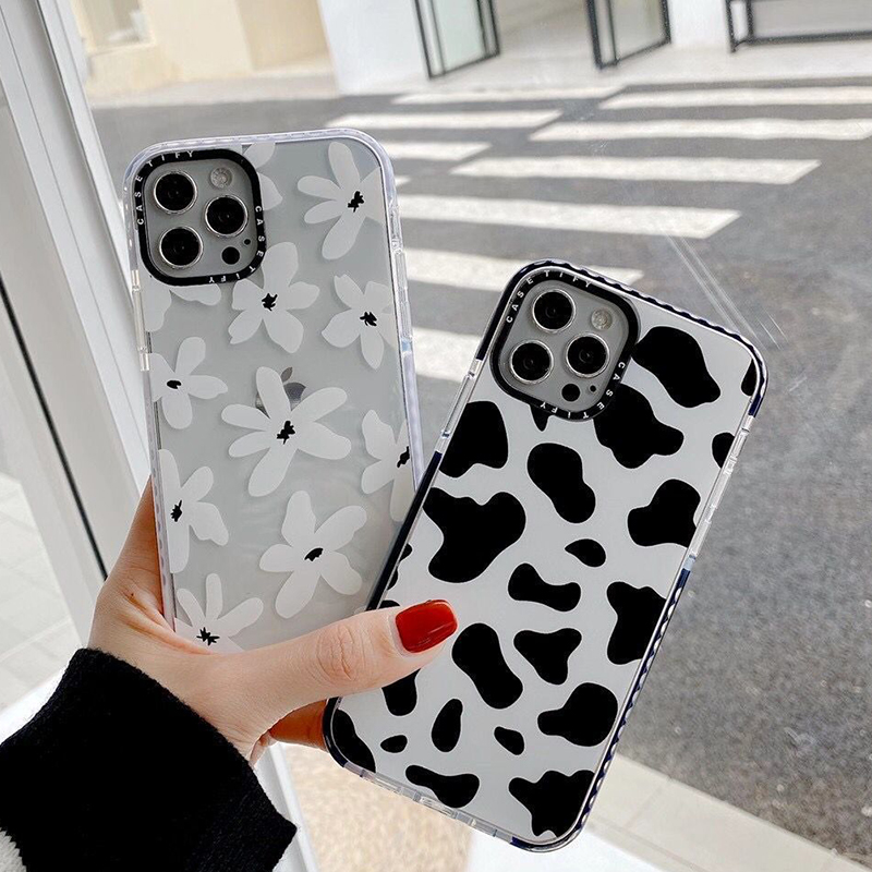 

Woman Luxury Designer Leopard Phone Cases Cover Shockproof Soft Silicone For iphone 13 12 Mini 11 Pro Max Xs Xr 7 8 Plus, Black