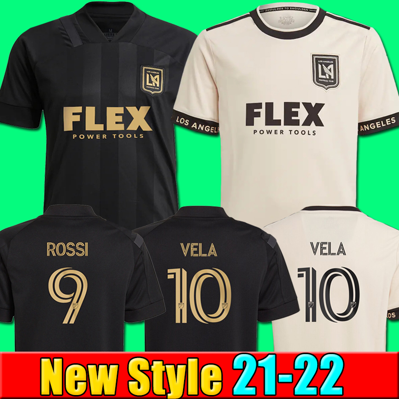 

2021 2022 Los Angeles Mens FC Soccer Jerseys Lafc Rossi Vela BLESSING Home away Black La Galaxy Football Shirt 21 22 BÃ©nÃ©diction Diomande ma, Black;yellow