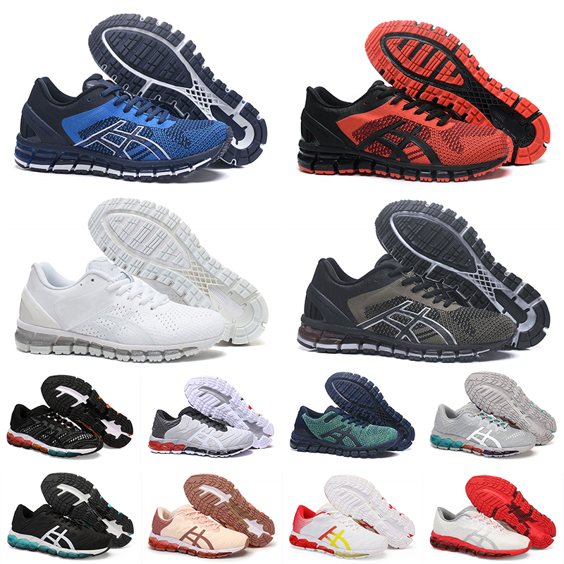 

Asices GEL Quantum 360 Platform Running Shoes Asic 5 JCQ Designer Orange Navy Blue Triple White Black Outdoor Sports Sneakers Trainers Size 36-45, White;red