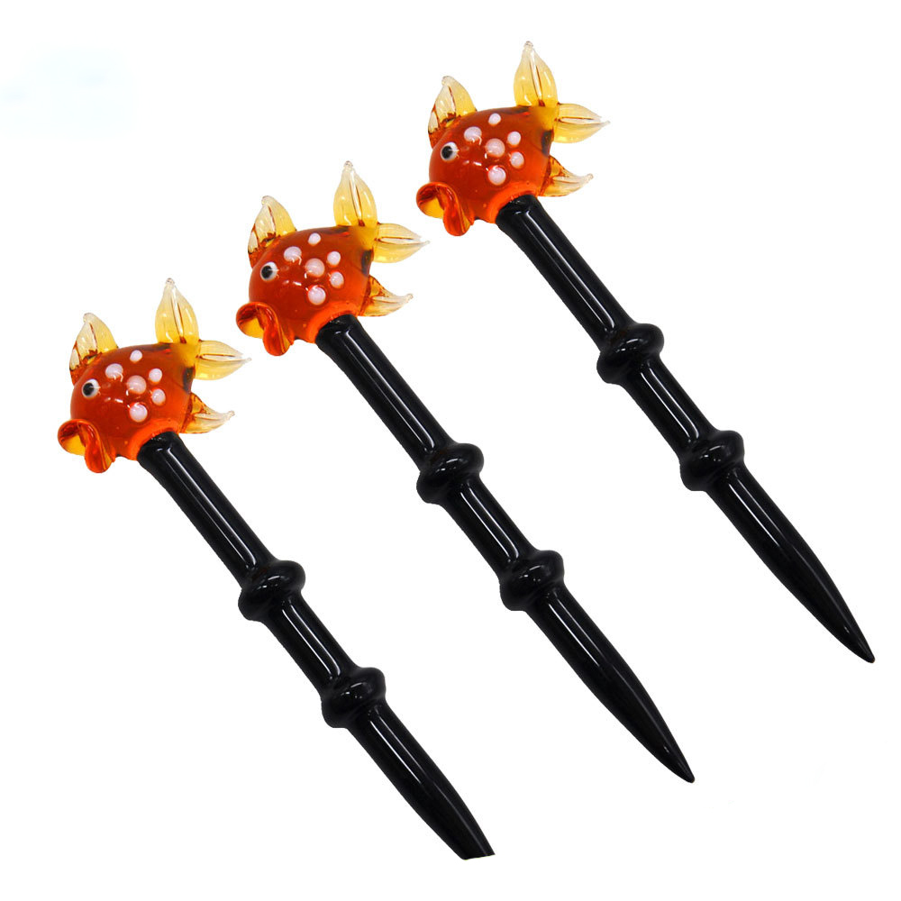 

Fish style 5 inches glass pipes Accessories for smoking oil burner pipes