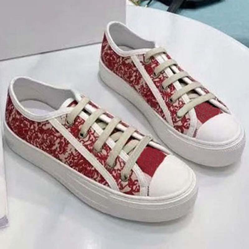 

2021 Sell Well High Quality Women shoes Espadrilles printing Walk Sneaker Embroidery canvas Platform Shoes Girls, 11